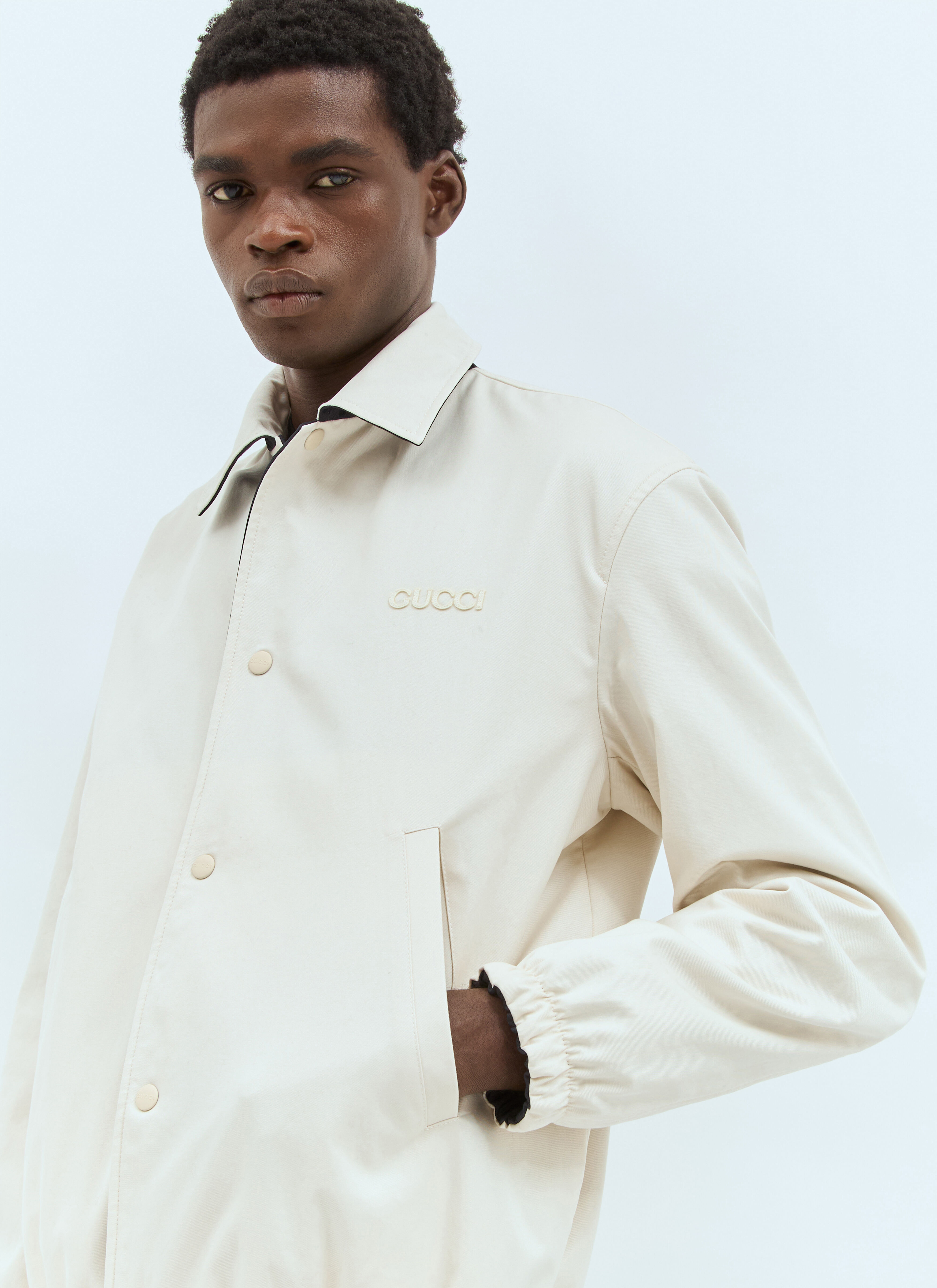 Black and white gucci jacket clearance