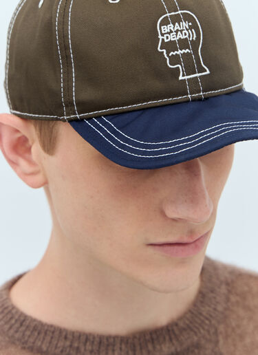 Wire Brim Baseball Cap Brain Dead Wire Brim Baseball Cap Black bra0156025