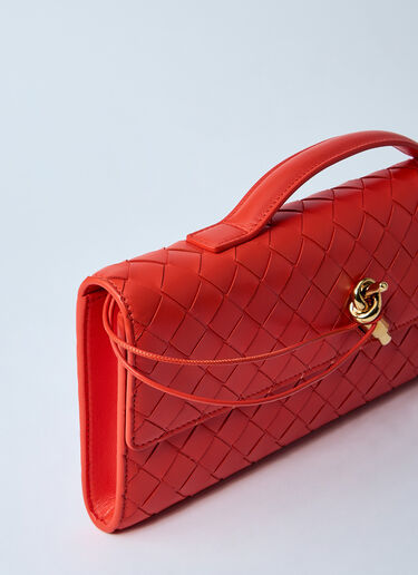 Bottega Veneta Long Andiamo Clutch Orange bov0259066