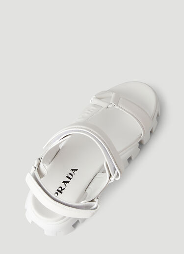 Prada Cloudbust Thunder Sandals White pra0248046