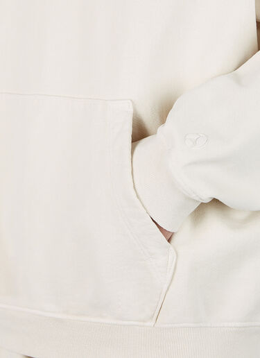 Ecosystem Relaxed Hooded Sweatshirt Cream ecs0150005