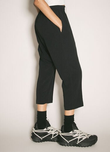 Rick Owens Drawstring Cropped Pants Black ric0257024
