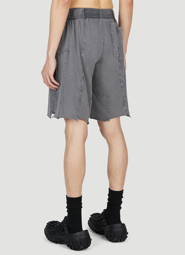 VETEMENTS Cut-Up Shorts Black vet0151014