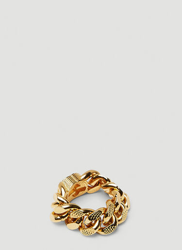 Gucci GG Curb Chain Ring Gold guc0250249