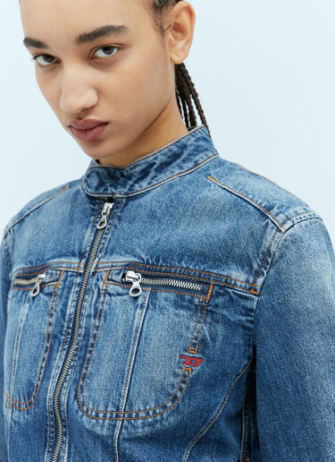 Diesel De-Slimmy-Bk-S Denim Jacket Blue dsl0254011