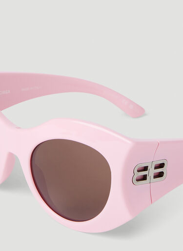 Balenciaga Hourglass 0256S Sunglasses Pink bal0251143