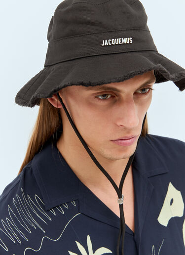 Jacquemus 르 봅 아르티쇼 햇 블랙 jac0351004