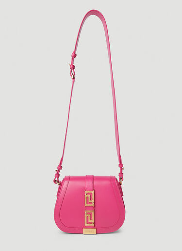 Versace Greca Goddess 小号单肩包 粉色 vrs0251045
