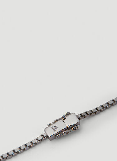 Tom Wood Square Chain Necklace Silver tmw0349013
