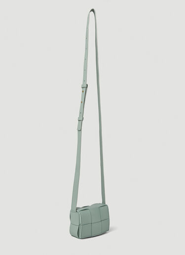 Bottega Veneta 迷你 Cassette 单肩包 绿色 bov0251010