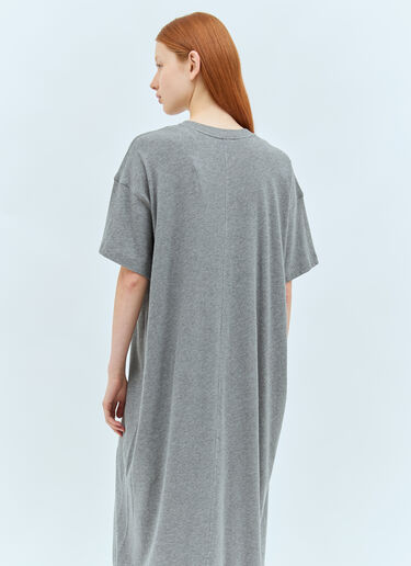 The Row Simo Midi Dress Grey row0257011