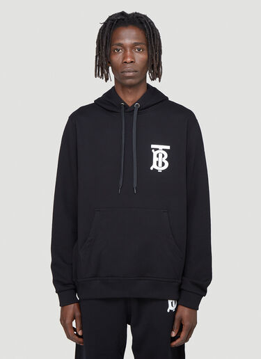 Burberry TB Monogram Hooded Sweatshirt Black bur0139008