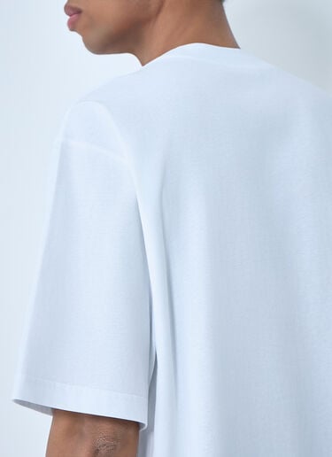 Marni Logo Motif T-Shirt White mni0163007