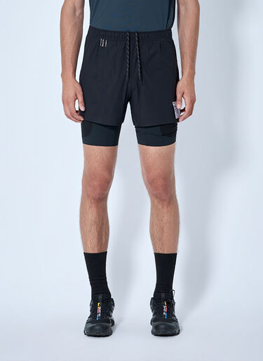 LN-CC® - Satisfy: Rippy Cordura 8 Shorts - Black Satisfy Rippy Cordura 8 Shorts Black sat0164005