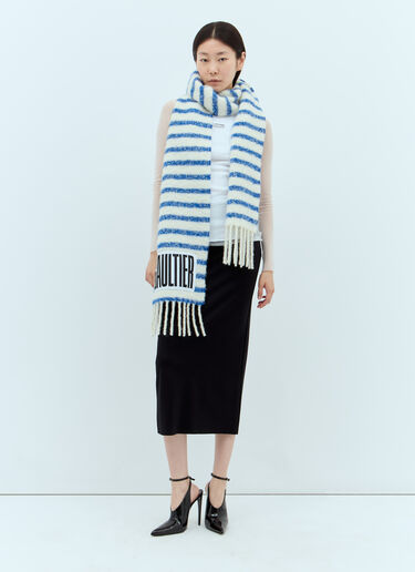 Jean Paul Gaultier 마리니에르 스카프 화이트 jpg0258022