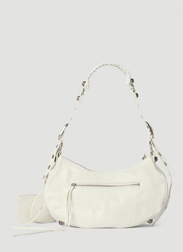 Balenciaga Le Cagole Small Shoulder Bag White bal0253041