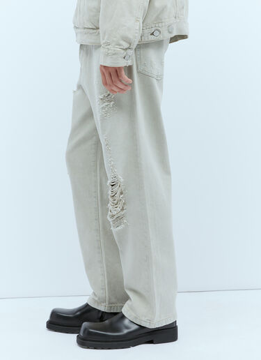 1991年 Toj ルーズフィットジーンズ Acne Studios 1991年 Toj ルーズフィットジーンズ グレー acn0153015