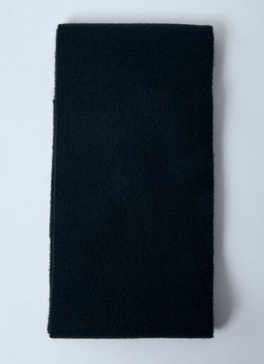 Burberry Check Label Cashmere Scarf Black bur0159033