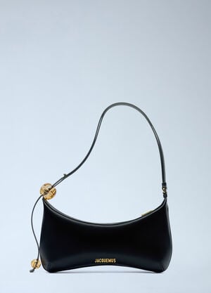 Jacquemus Le Bisou Perle Shoulder Bag Black jac0254093