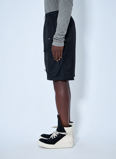 LN-CC® - Rick Owens: Cargobela Shorts - Black Rick Owens Cargobela Shorts Black ric0165069