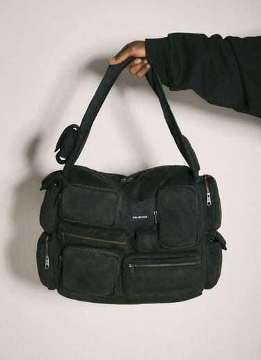 Balenciaga Superbusy Large Sling Bag Black bal0157051