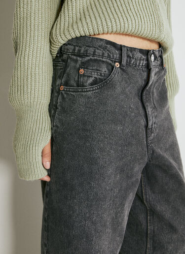 Our Legacy Half Cut Denim Jeans Grey our0254009