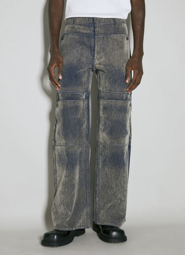 Guess USA Coated Denim Utility Pants Grey gue0154007