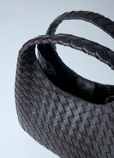 Bottega Veneta Campana Shoulder Bag Brown bov0263020