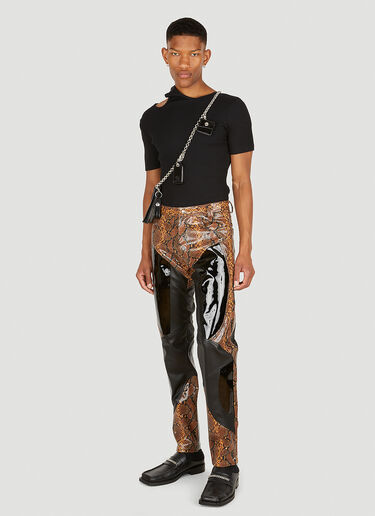 Jun Vinyl Pants GmbH Jun Vinyl Pants Black gmb0348013