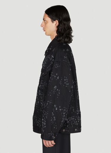 Acne Studios 做旧牛仔夹克 黑色 acn0352009