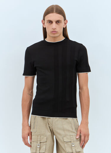 Jacquemus Le Tricot T 恤 黑色 jac0158008