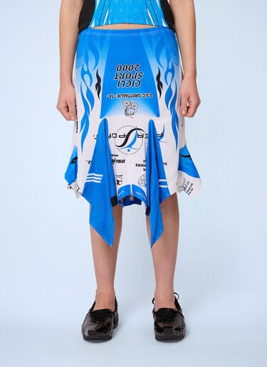 Gina Corrieri Racer Skirt Blue gcr0264003