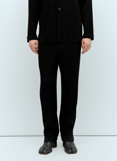 Homme Plissé Issey Miyake Pleated Pants Black hmp0156003