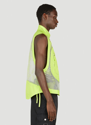 Devore Vest Stone Island Shadow Project Devore Vest Green shd0152018