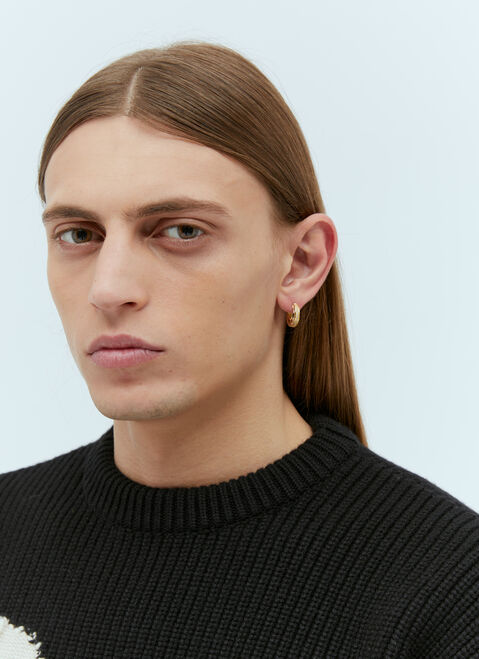 Tom Wood Small Nova Hoop Earrings Silver tmw0353027