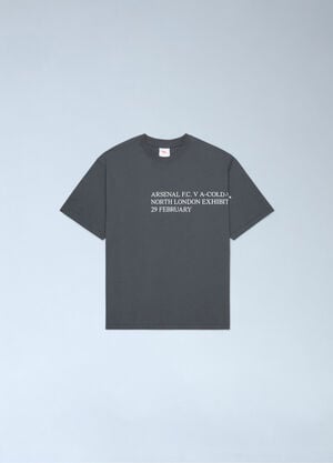 Arsenal x A-COLD-WALL* Logo Motif T-Shirt Grey acw0162011