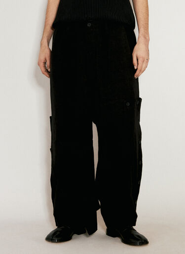 Yohji Yamamoto Z-Deco Wide Pants Black yoy0156004