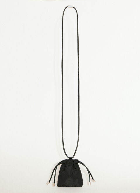 Saint Laurent Paris Mini Airpod Holder Pouch Black sla0154073
