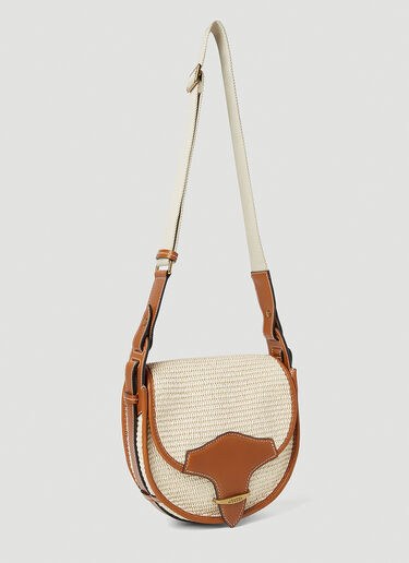 Isabel Marant Botsy Satchel Small Shoulder Bag Cream ibm0251020
