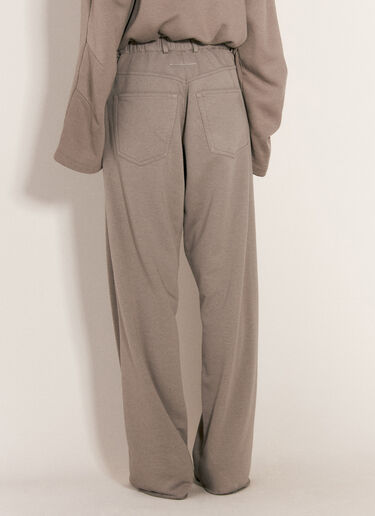 MM6 Maison Margiela Ubrushed Jersey Pants Grey mmm0255010