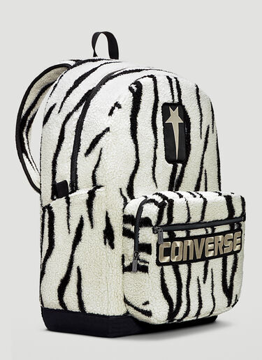 Rick Owens DRKSHDW X Converse Oversized Logo Patch Backpack White dsc0350004
