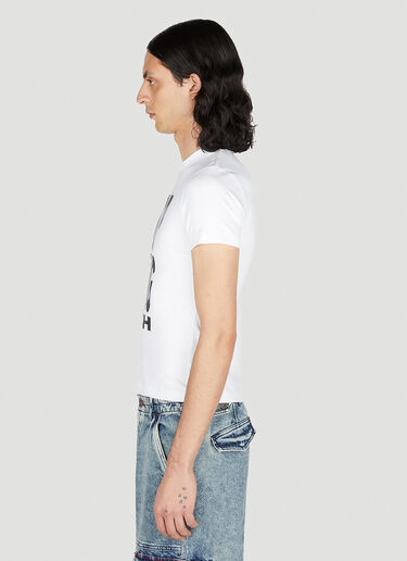 Slogan T-Shirt VETEMENTS Slogan T-Shirt White vet0151008