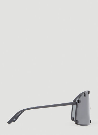 Shielding Sunglasses Rick Owens Shielding Sunglasses Black ris0353003
