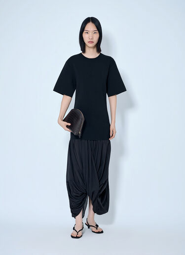 LN-CC® - Toteme: Cocoon Tee Dress - Black Toteme Cocoon Tee Dress Black tot0265044