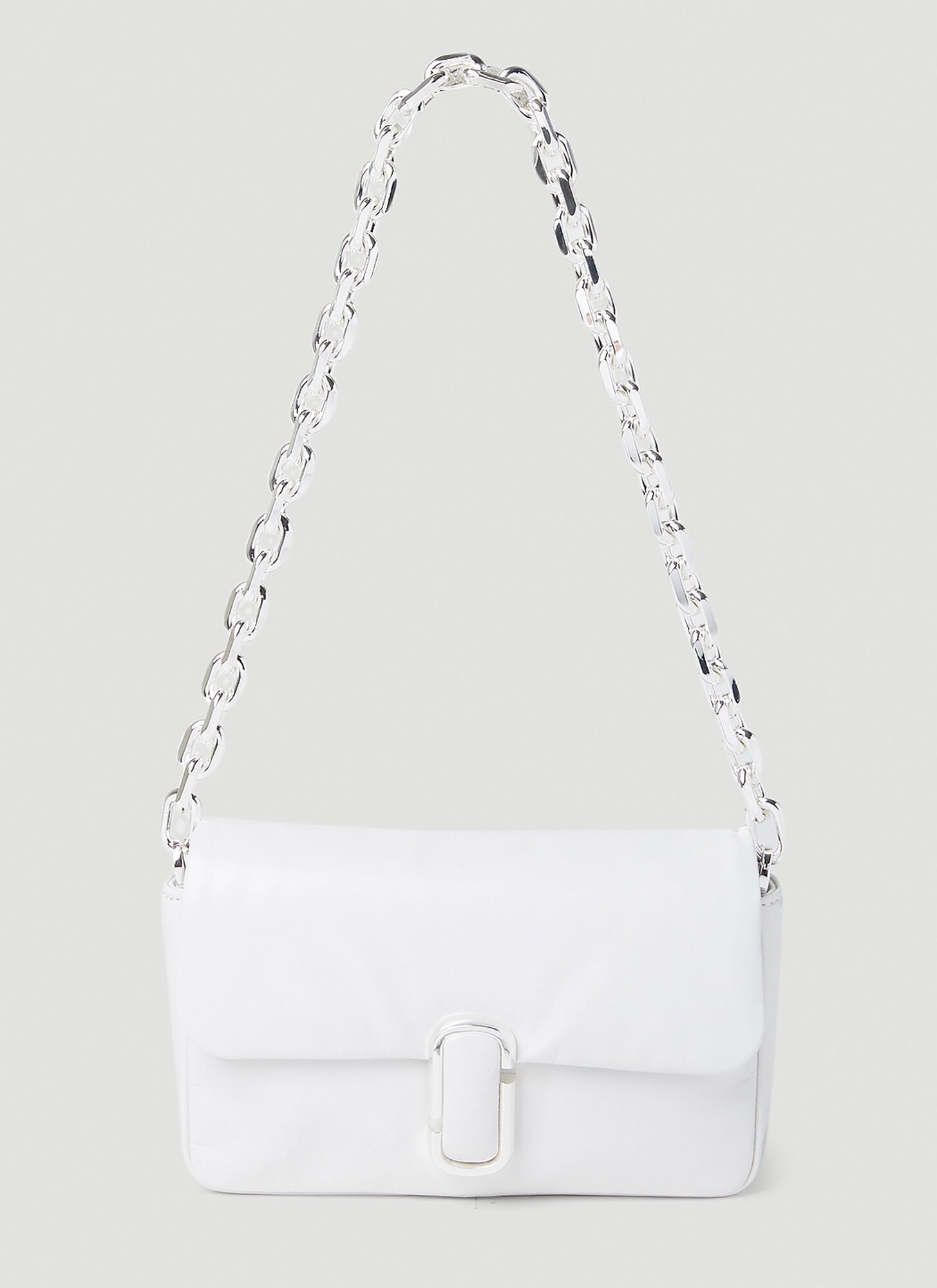 Marc Jacobs J Marc Mini Pillow Shoulder Bag In White