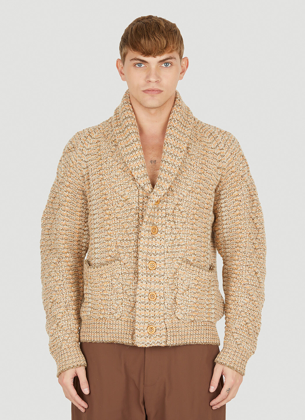 Beige shawl cardigan hotsell