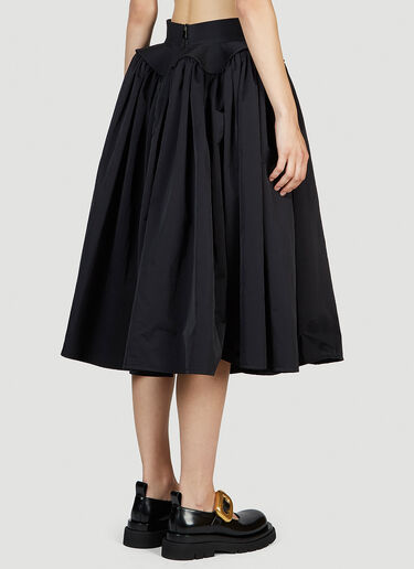 Bottega Veneta Voluminous Gathered Skirt Black bov0251097