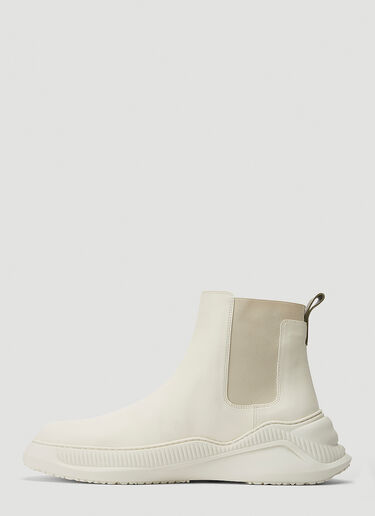 OAMC Free Solo Chelsea Boots  White oam0144023