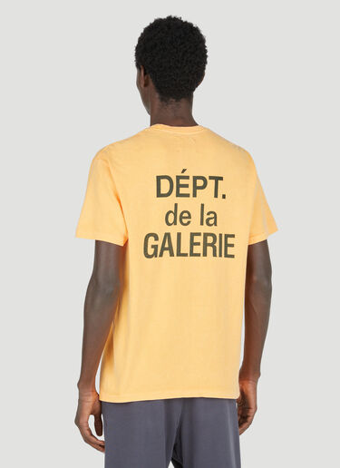 French Logo Print T-Shirt Gallery Dept. French Logo Print T-Shirt Orange gdp0152005
