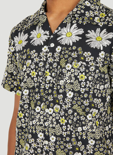 NOMA Floral Camp Collar Shirt Black nma0148011
